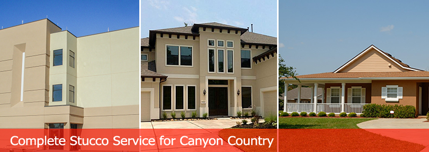 canyon country stucco plaster contractor